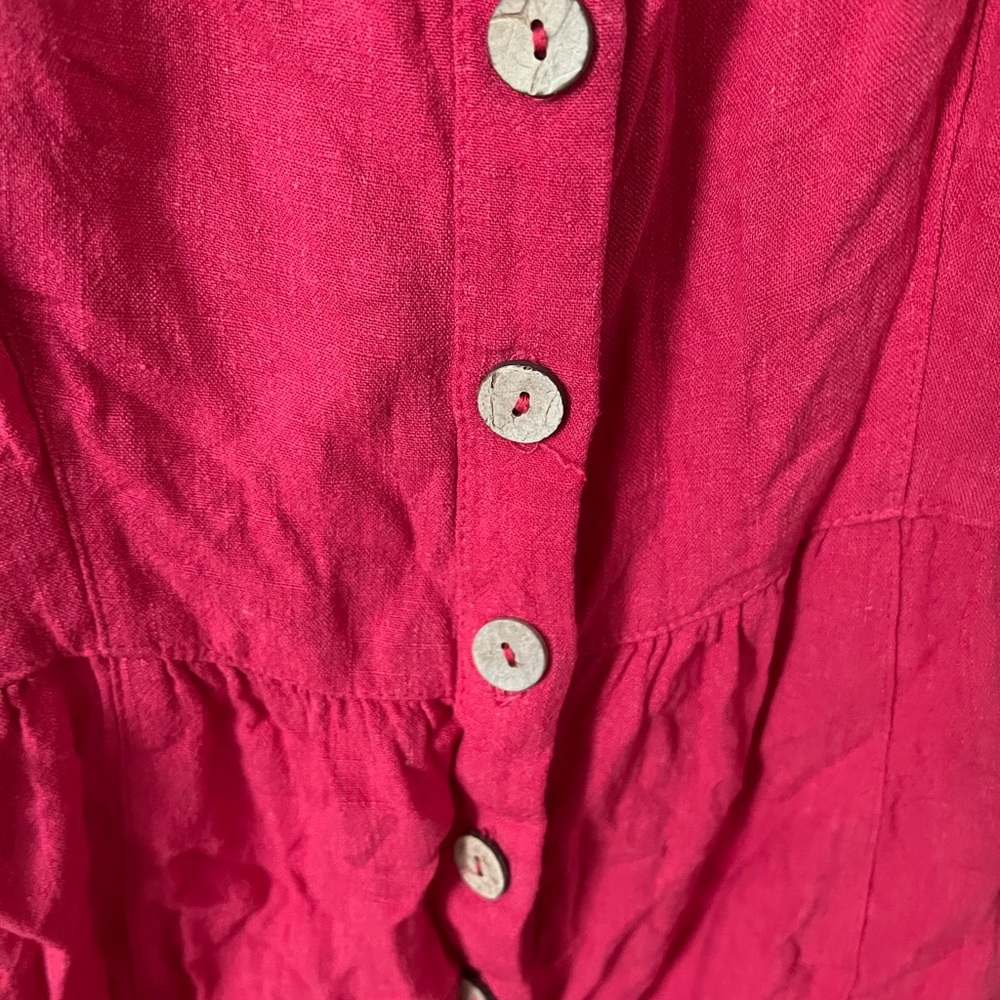 Button front dress - Picture 2 of 3